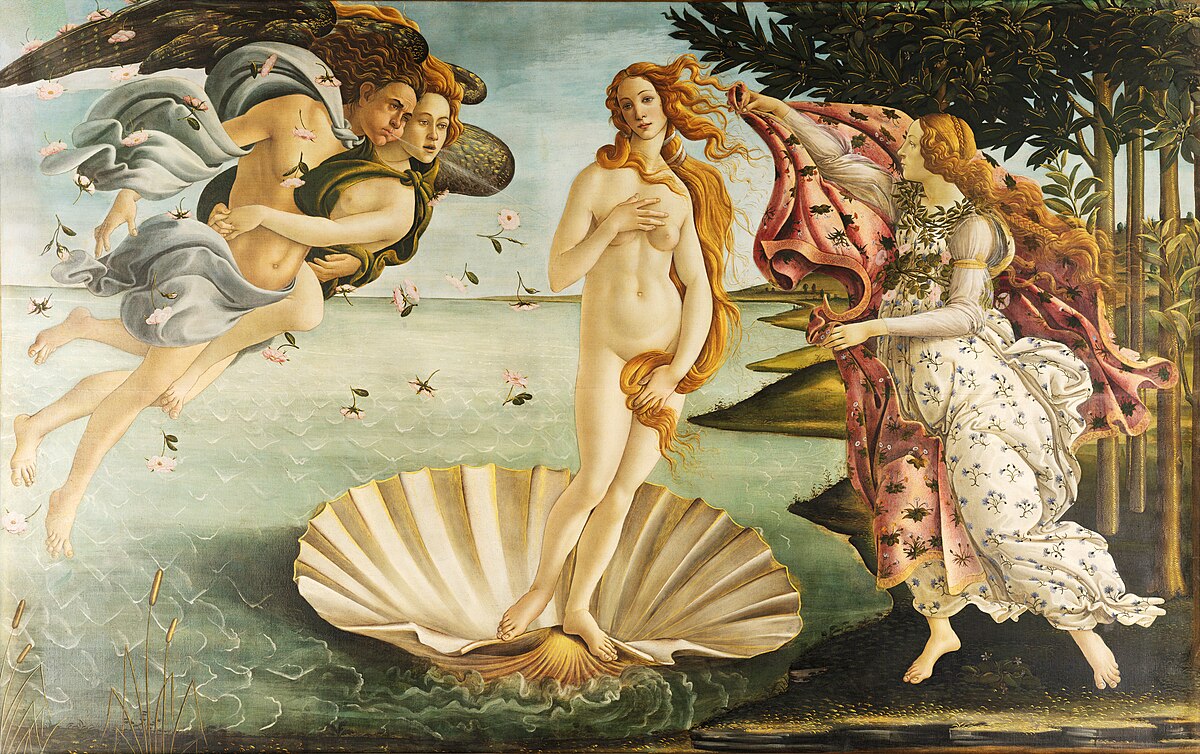 Tranh The birth of Venus